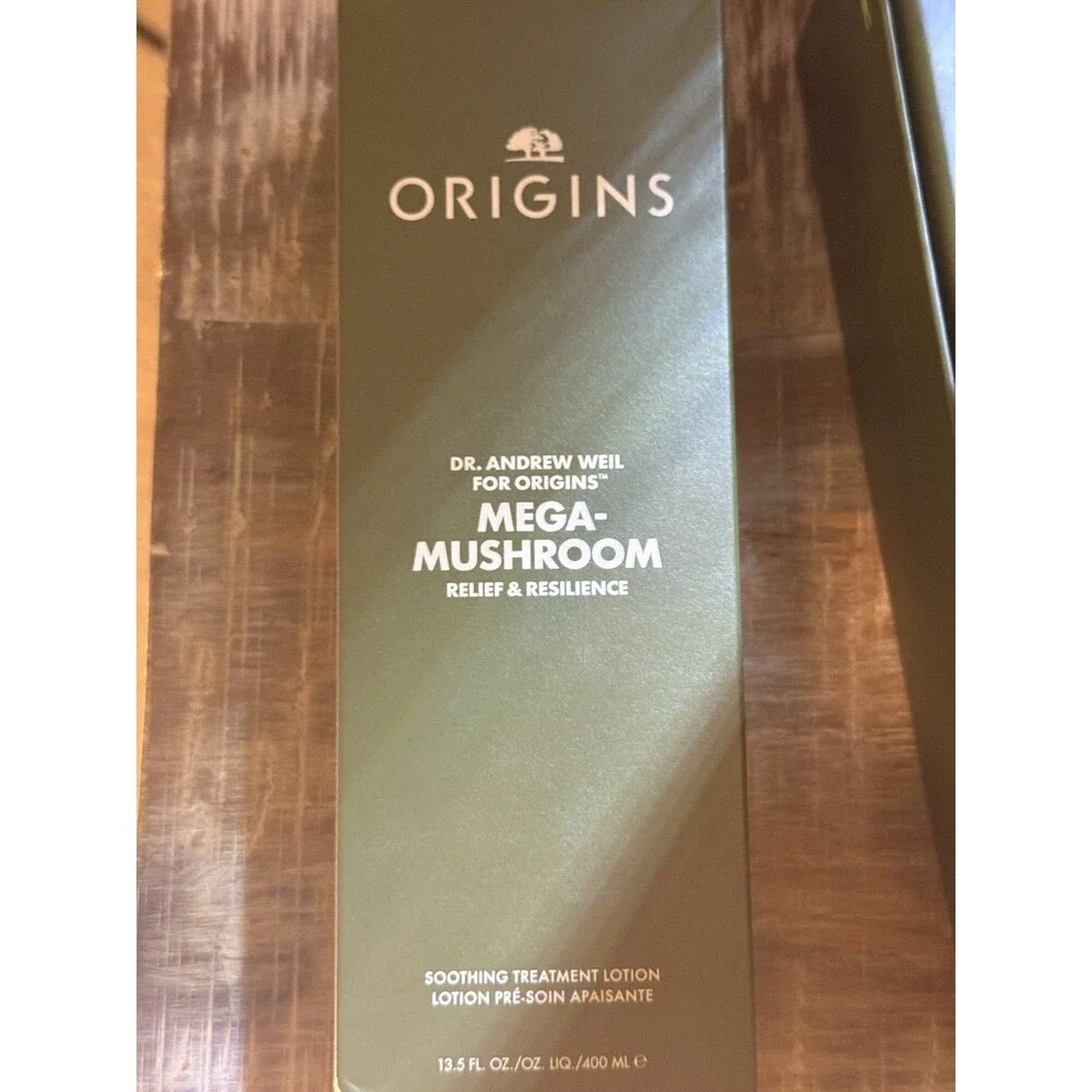 Origins Mega-Mushroom Relief & Resilience Soothing Treatment Lotion 13.5oz 400ml